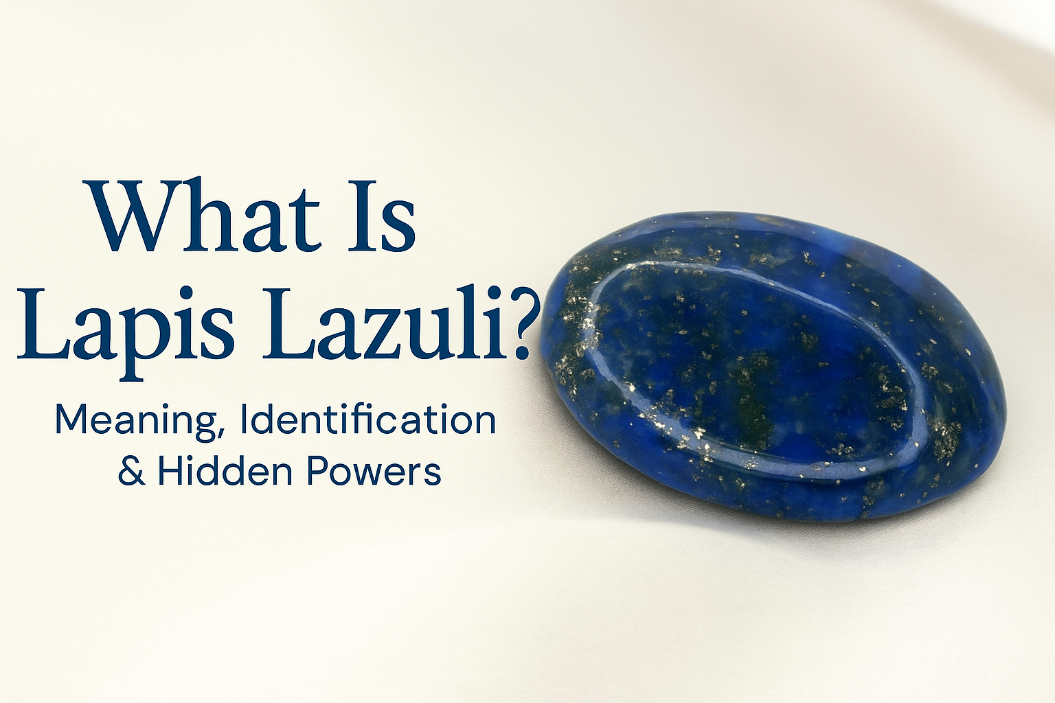 What Is Lapis Lazuli? Meaning, Identification & Hidden Powers