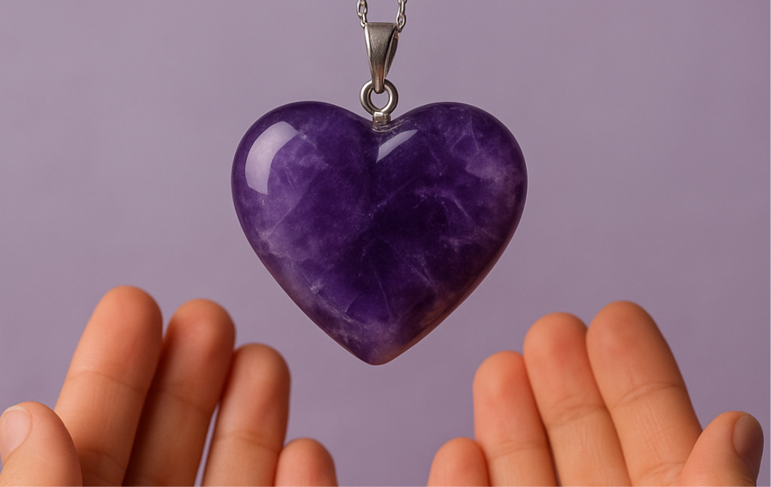 Can Amethyst Heart Pendant Bring Emotional Healing and Positive Energy?