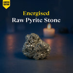 Energised Raw Pyrite Stone - 10x Stronger