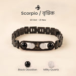 Scorpio Zodiac Metal Bracelet