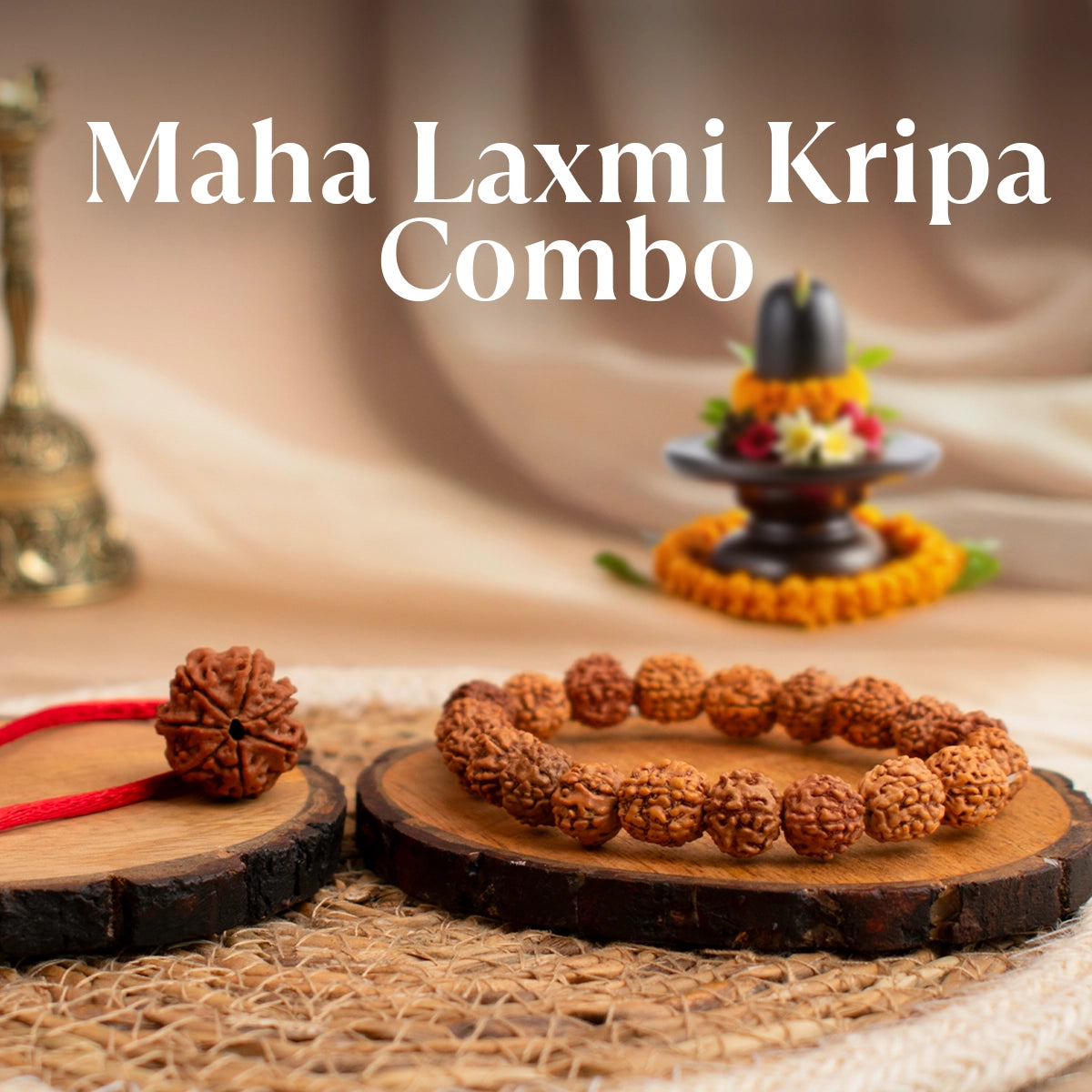 Maha Lakshmi Kripa Combo with 7 Mukhi Rudraksha