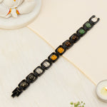 Metal Dhan Yog Bracelet - Black