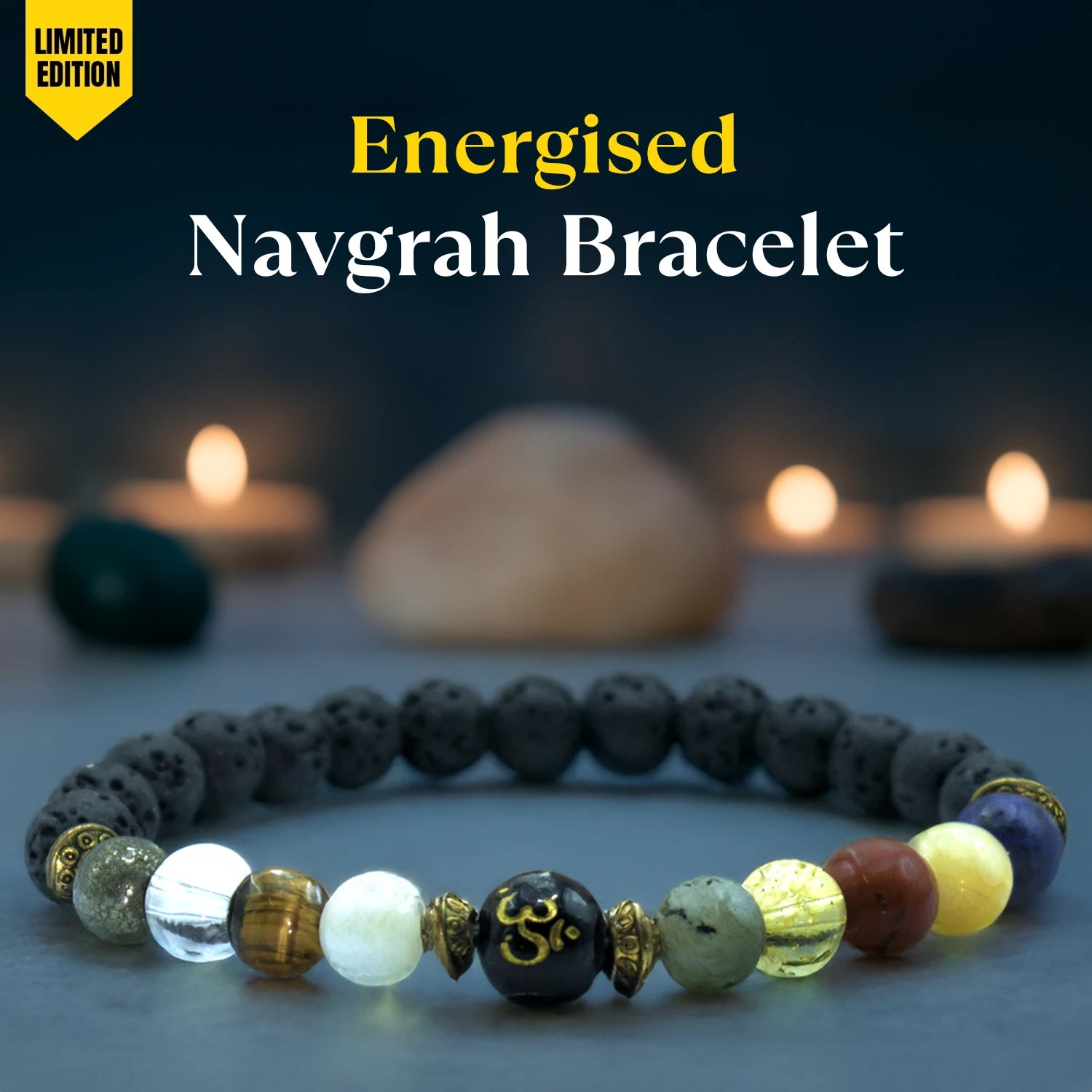 Energised Navgrah Shanti Bracelet - 10x Stronger