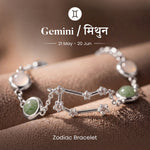 Gemini (मिथुन राशि) Zodiac Constellation Bracelet for Women