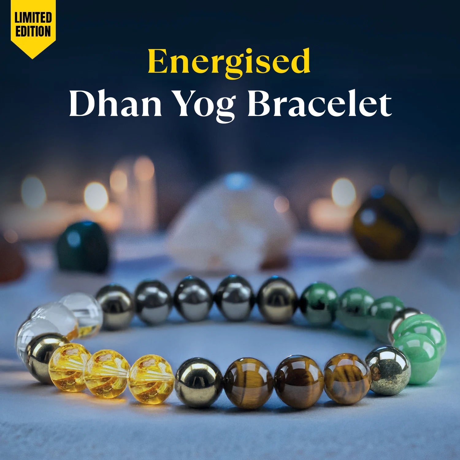 Energised Dhan Yog Bracelet - 10x Stronger