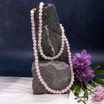 Rose Quartz Mala (8mm, 108 beads)