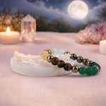 Energised Dhan Yog Bracelet with FREE Raw Selenite Plate