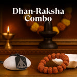 Dhan Raksha Combo with 7 Mukhi Rudraksha Bracelet