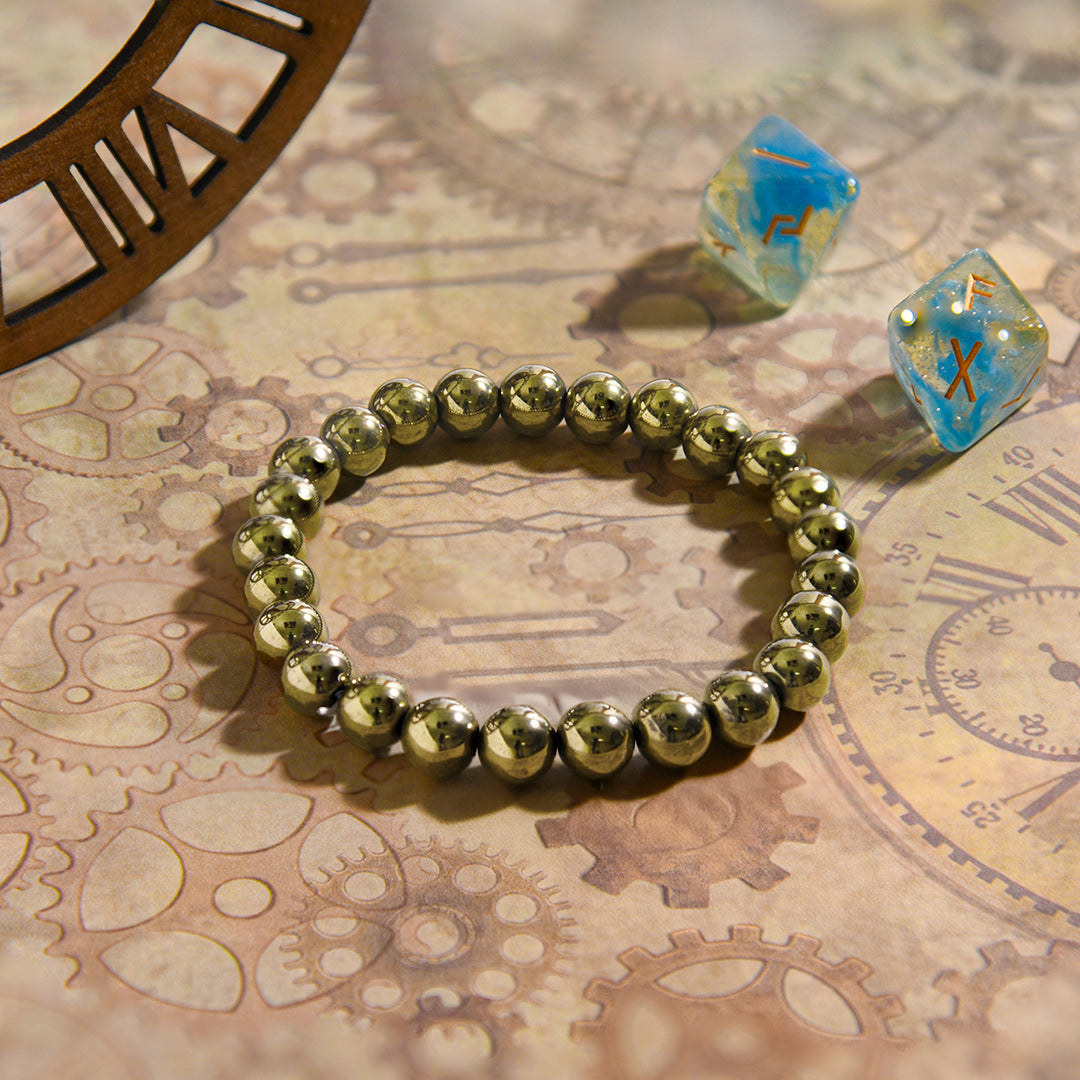 Golden Pyrite Bracelet- Bracelet.