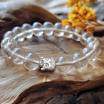 Natural Sphatik crystal bracelet