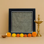 Raw Pyrite Dust Frame