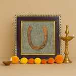 Ghode Ki Naal on Raw Pyrite Frame