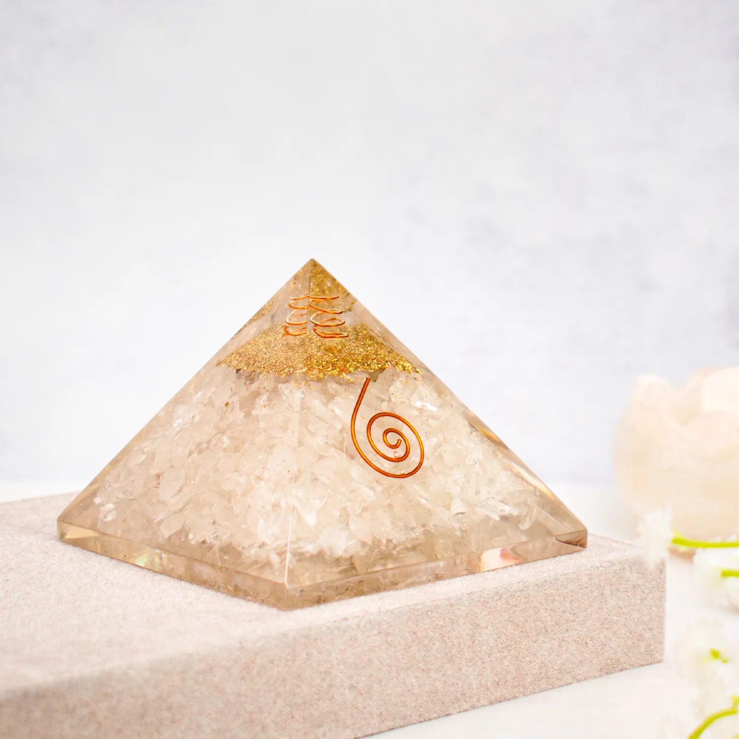 Clear Quartz Pyramid