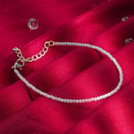 Clear Quartz Anklet
