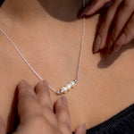 Silver South Sea Pearl Necklace- Necklace.