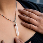 Clear Quartz Pendant- Pendant.