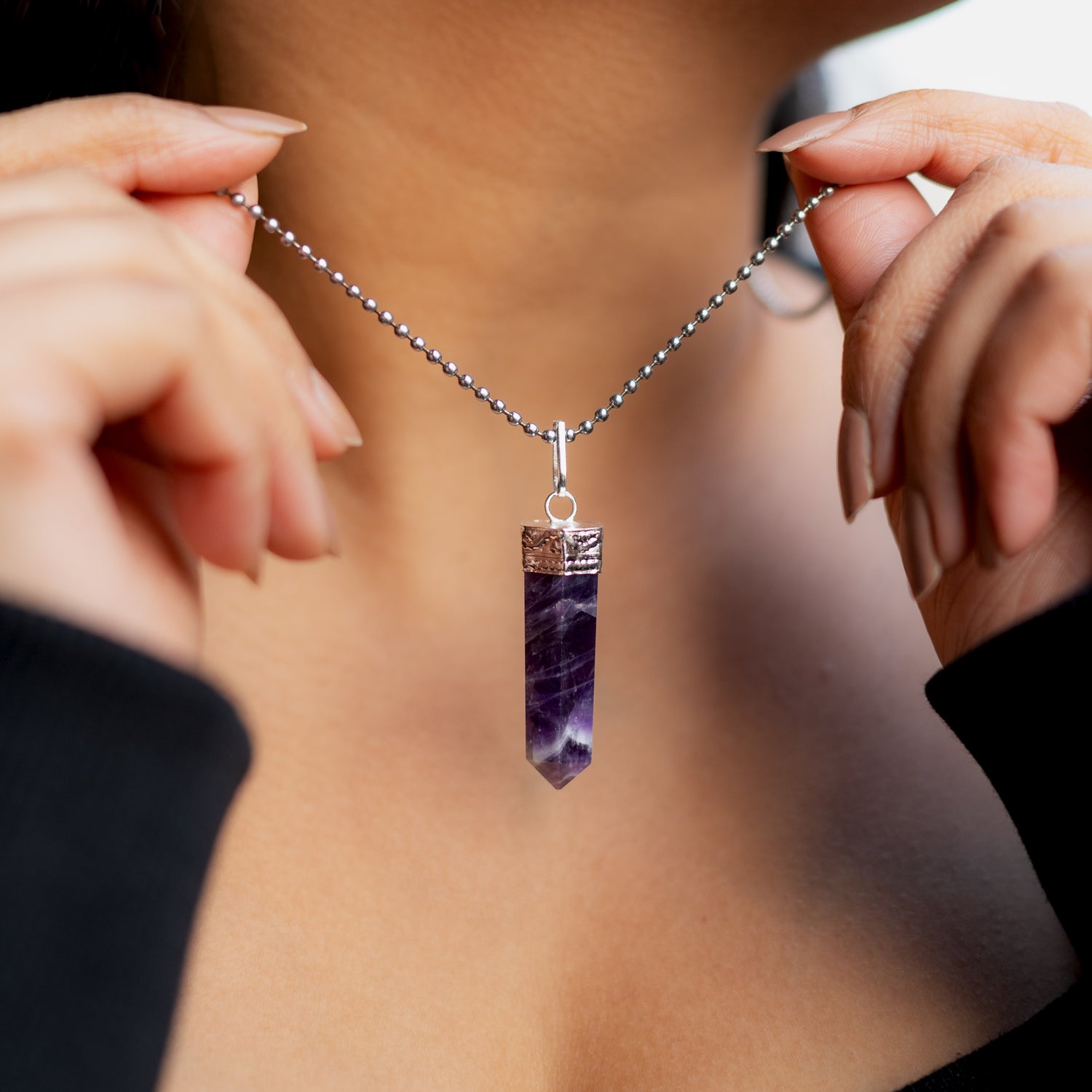 Amethyst Pendant- Pendant.