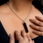 Black Tourmaline Pendant- Pendant.