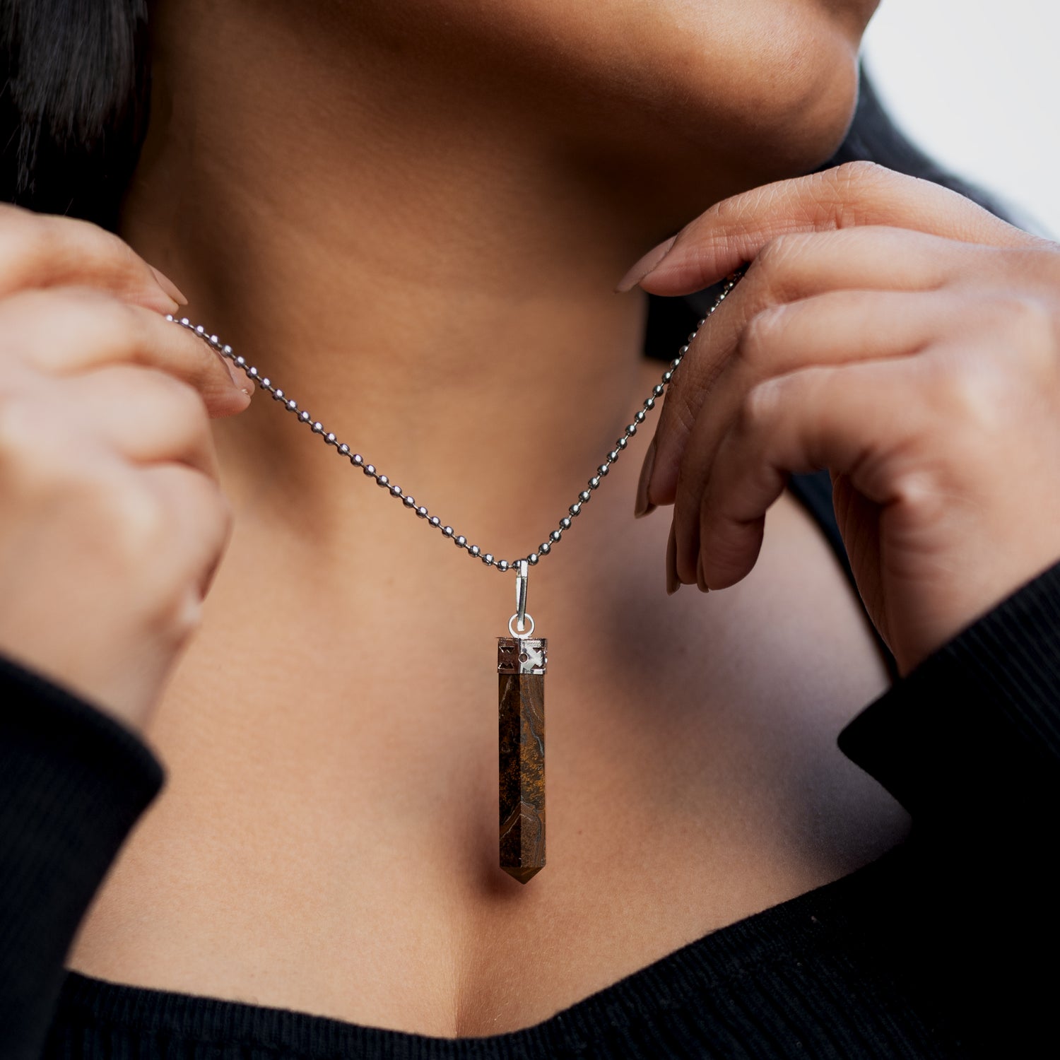 Tiger Eye Pendant- Pendant.