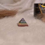 100% Natural Mixed Stone Pyramid