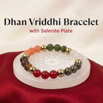 Dhan Vriddhi Bracelet with Selenite Plate