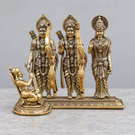 Brass Superfine Ram Darbar Idol With Intricate Carvings 3 Inch