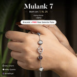 Mulank 7 Ketu Crystal Bracelet with FREE Raw Selenite Plate worth ₹729