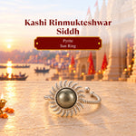 Rinmukteshwar Siddh Pyrite Sun Ring