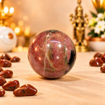 Red Jasper Crystal Ball