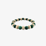 Malachite With Tulsi Bracelet- Bracelet.