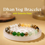 Dhan Yog Bracelet with Selenite Plate
