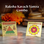 Raksha-Kavach Yantra Combo (2*2 inch)
