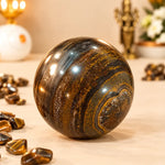Tiger Eye Crystal Ball