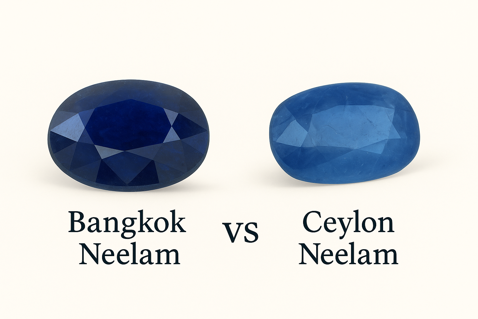 Bangkok Neelam vs Ceylon Neelam