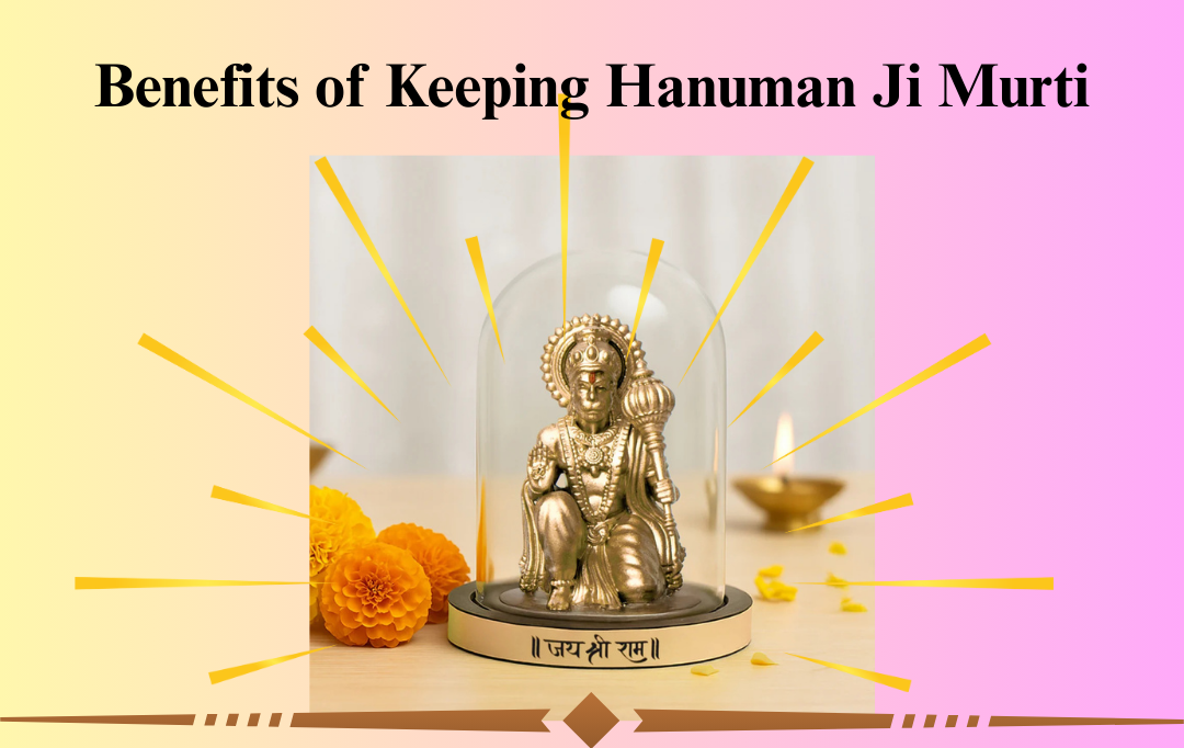 Why Keeping a Hanuman Ji Murti at Home Brings Protection, Strength & Positivity