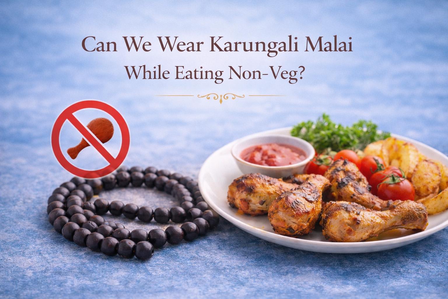 Can We Wear Karungali Malai While Eating Non-Veg