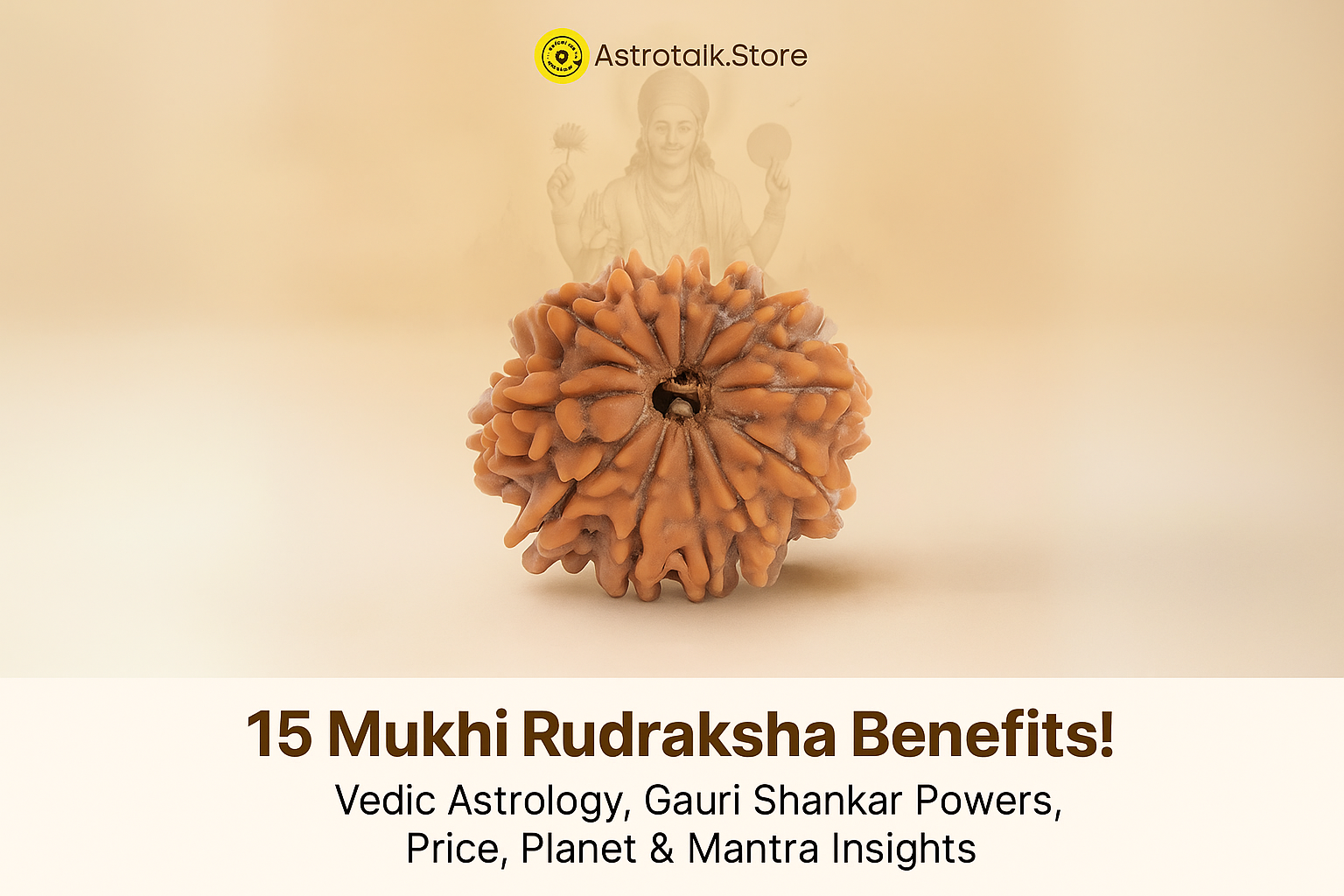 15 Mukhi Rudraksha Benefits
