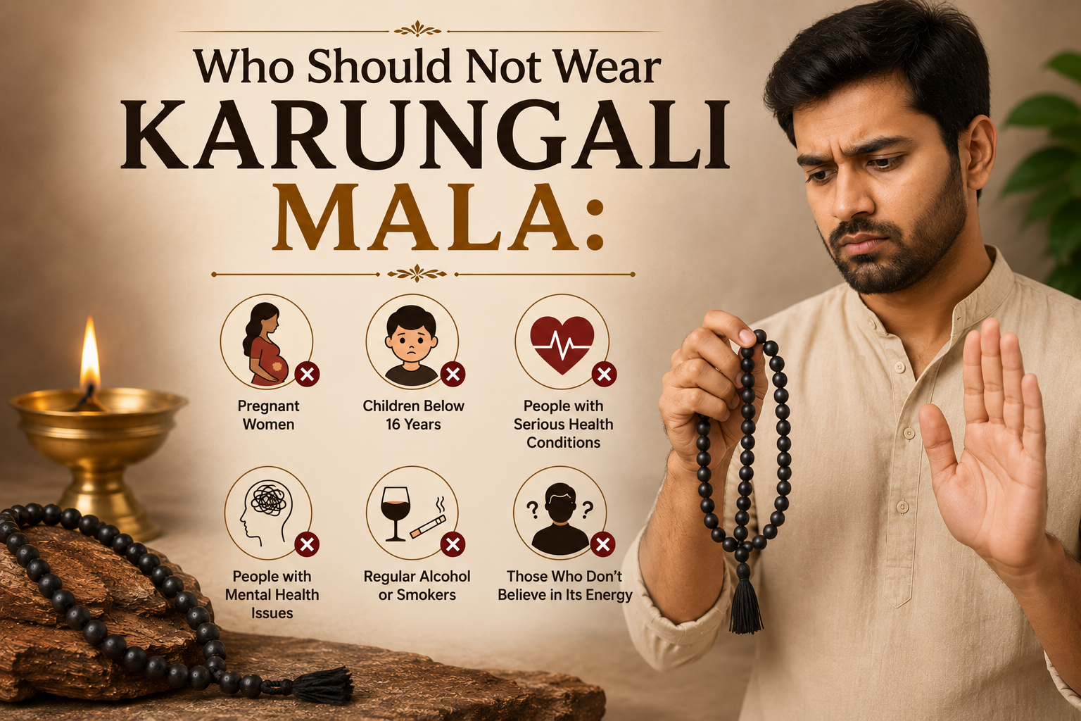Who Should Not Wear Karungali Mala