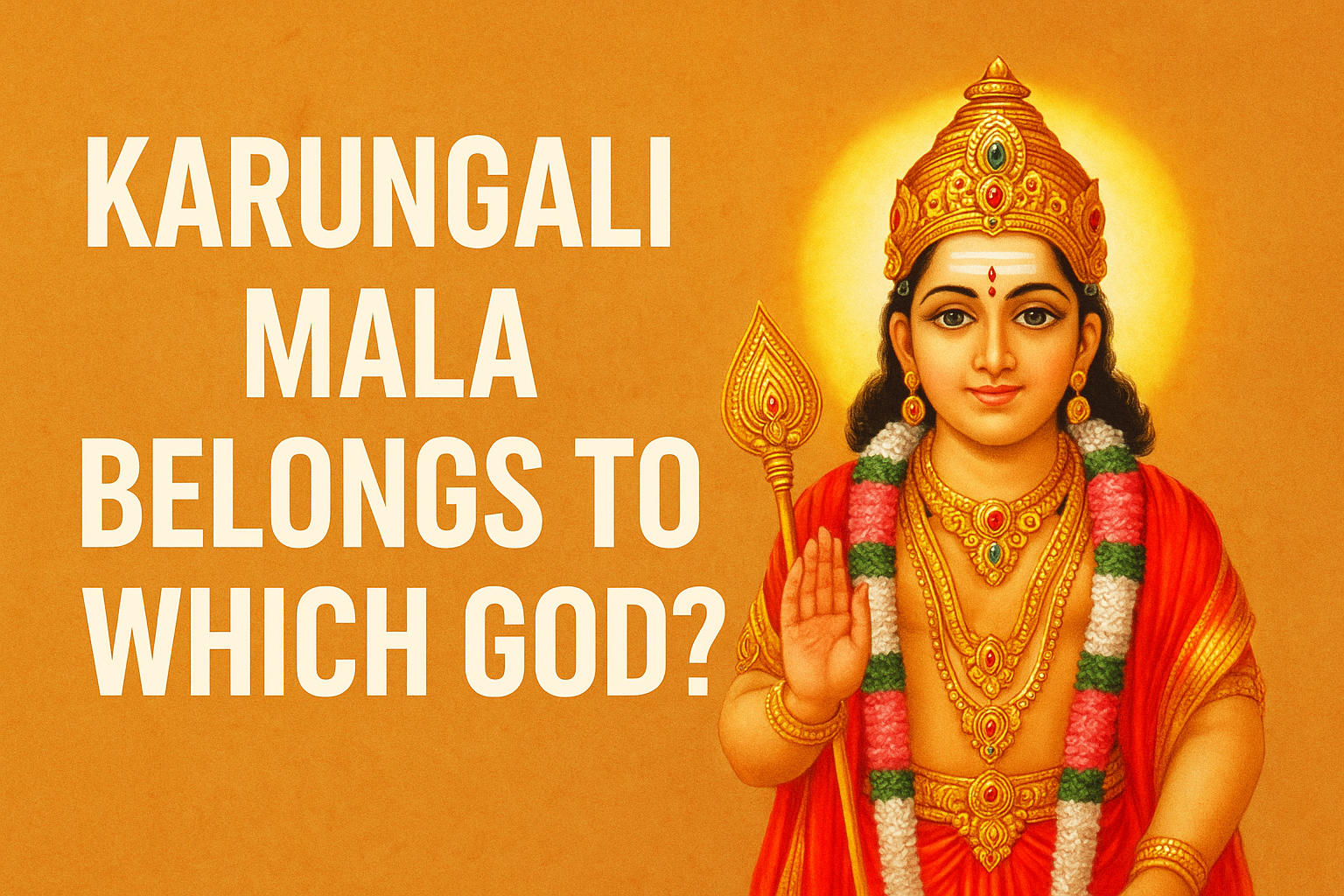 Karungali Mala Belongs to Which God? A Simple Guide