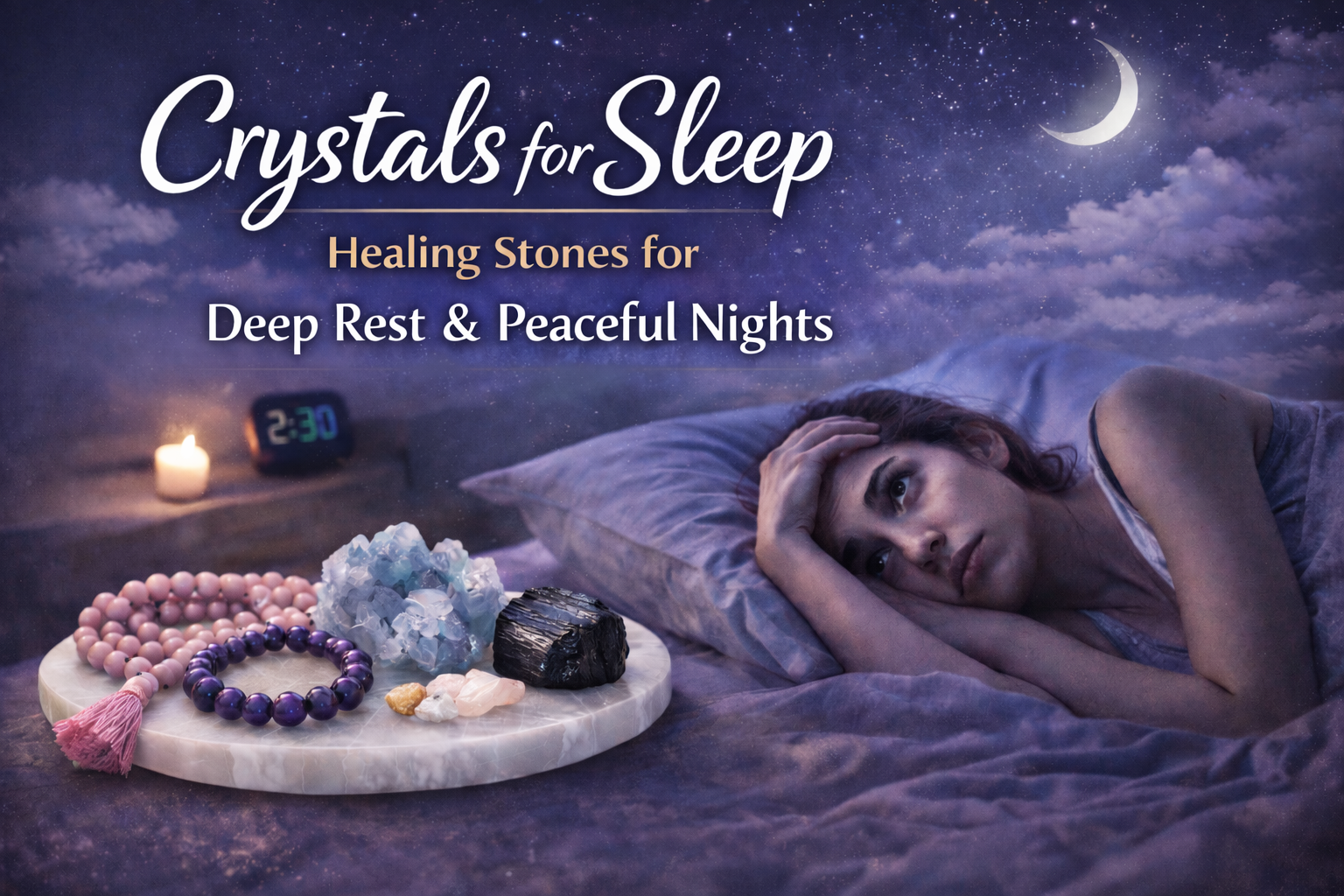 Crystals for Sleep: 10 Best Healing Stones for Insomnia, Anxiety and ...