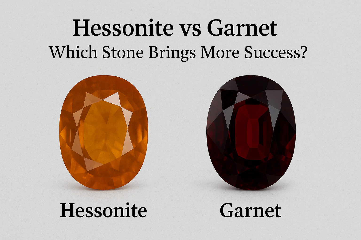 Hessonite vs Garnet