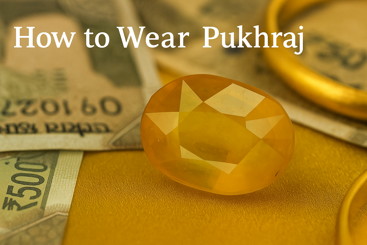 How to Wear Pukhraj: Unlock the Power of Yellow Sapphire