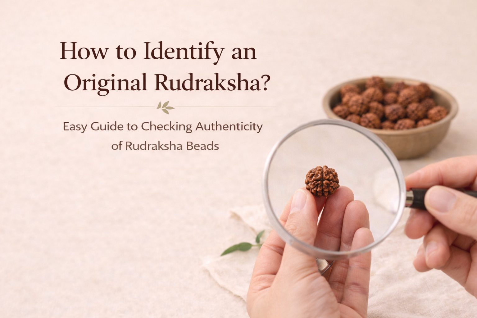 How to Identify an Original Rudraksha?