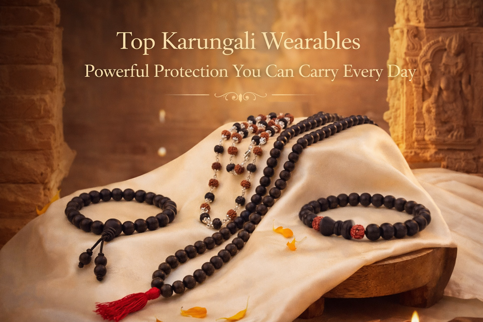 Top 5 Karungali Wearables For Powerful Protection and Strength