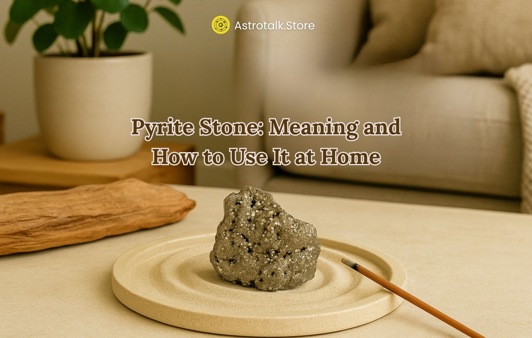 Pyrite Stone: Meaning and How to Use It at Home on Astrotalk store