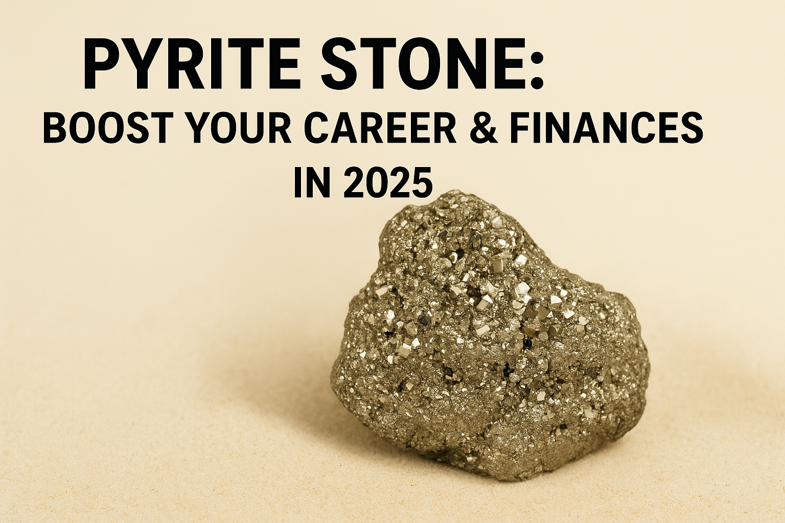 Pyrite Stone: Boost Your Career & Finances in 2025