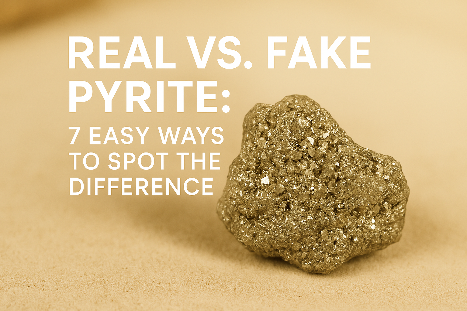 Real vs. Fake Pyrite: 7 Easy Ways to Spot the Difference