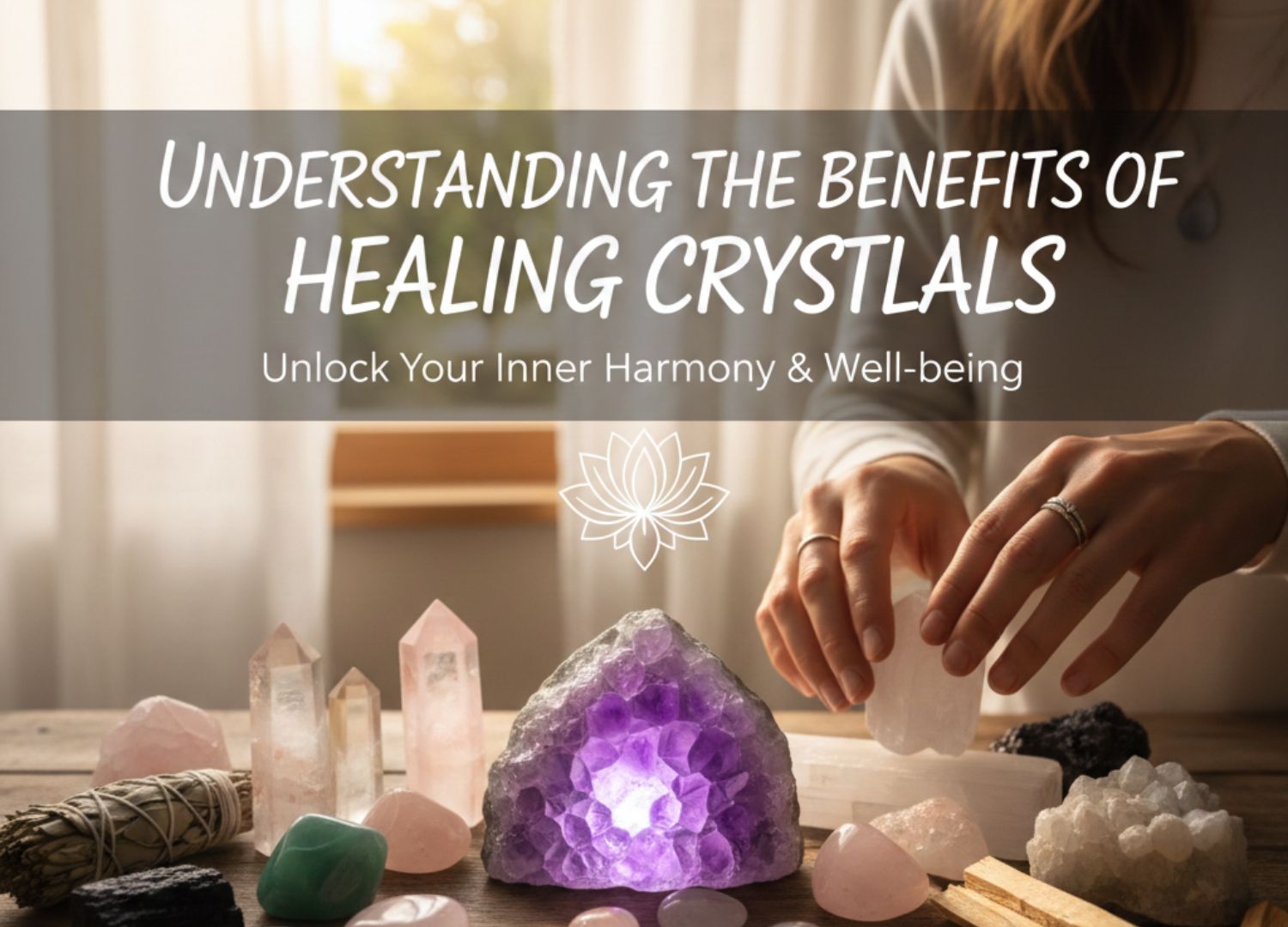 Benefits of healing crystals and healing stones guide