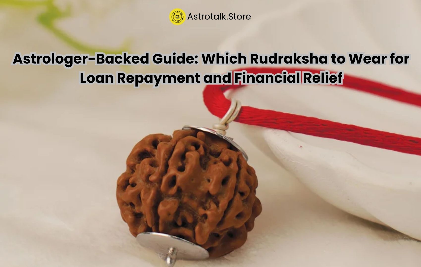Astrologer-Backed Guide: Which Rudraksha to Wear for Loan Repayment and Financial Relief