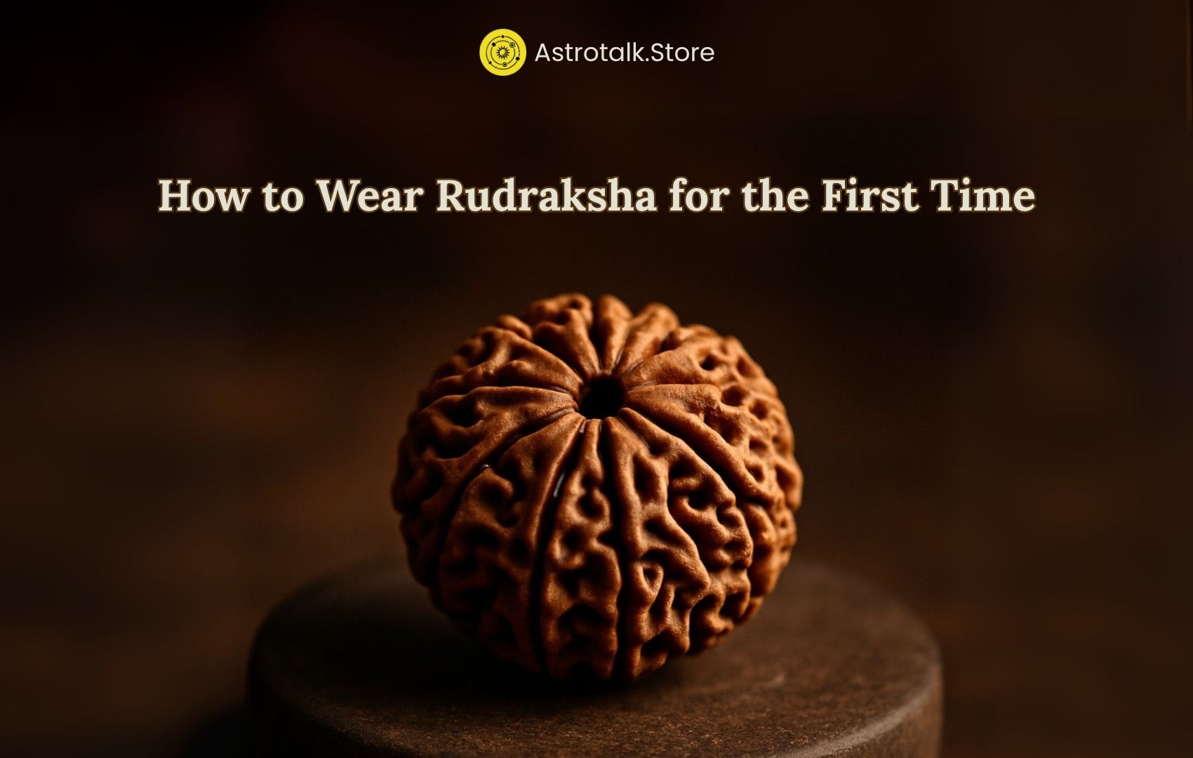 How to Wear Rudraksha for the First Time